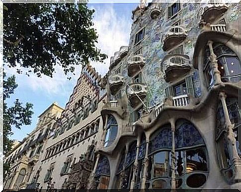 The Batlo House in Barcelona