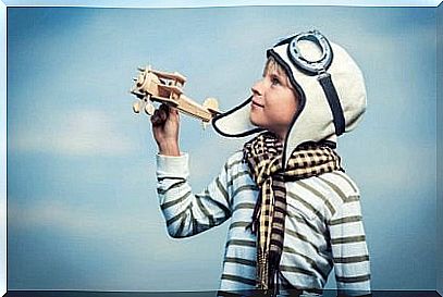 Child with Airplane